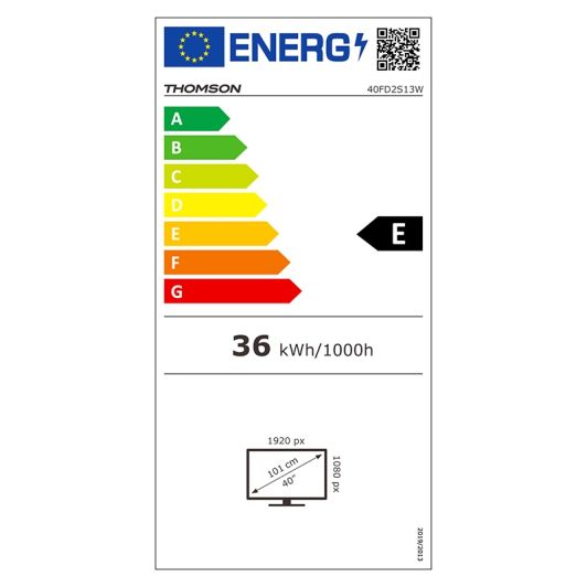 THOMSON 40FD2S13W - TV 40