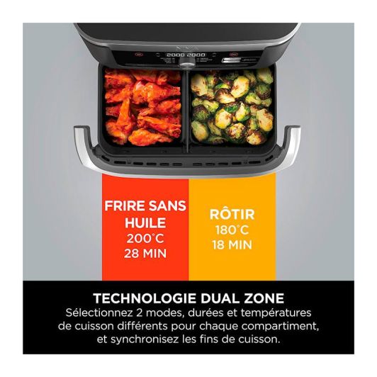 Friteuse NINJA Foodi Flex 10,4 L AF500EU