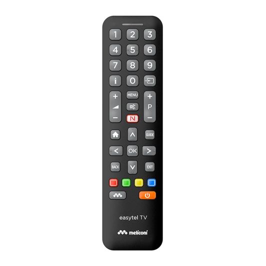 Afstandsbediening MELICONI EASYTEL 1 voor 1 TV