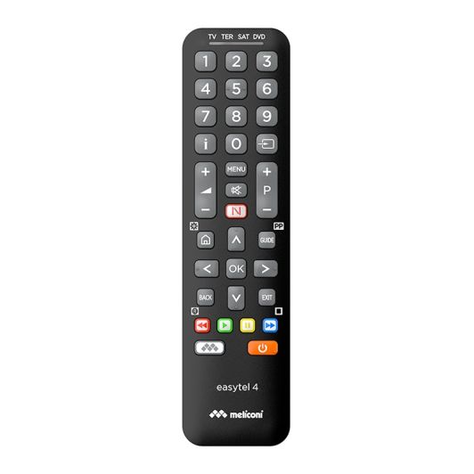 Afstandsbediening MELICONI EASYTEL 4 EN 1