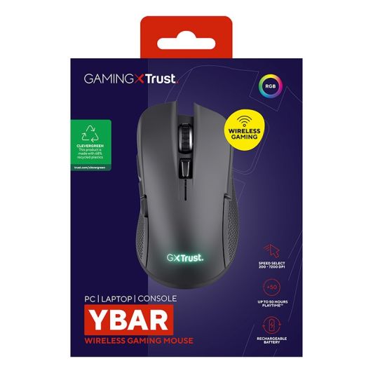 Muis TRUST YBAR Gaming Draadloos