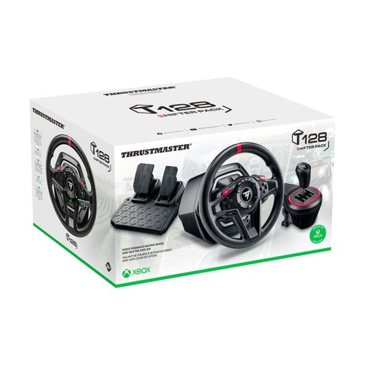 THRUSTMASTER T128 Gaming-stuur + versnellingsbak 1/7
