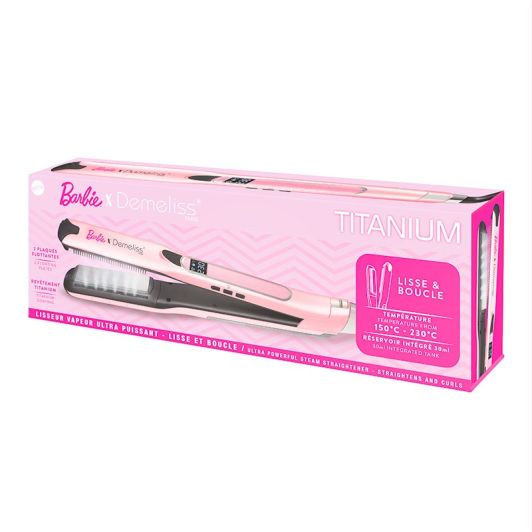Stijltang met stoom SAINT ALGUE Barbie