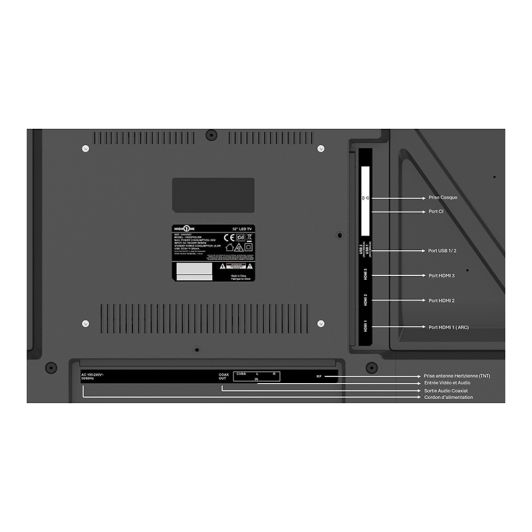 HIGH ONE HI3227HD-GM - TV HD 32