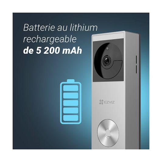 Deurbel EZVIZ HP3 PRO WiFi + zonnepaneel