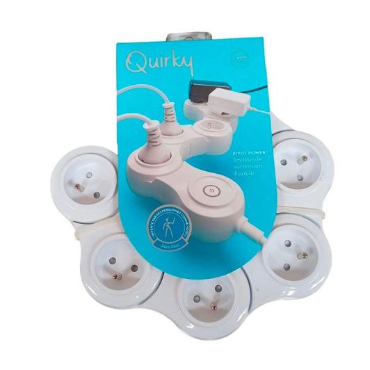 Gearticuleerd stekkerdoos QUIRKY - 5 stopcontacten