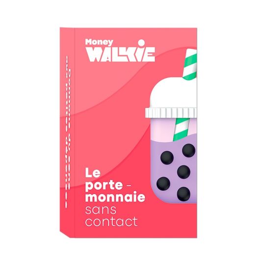 contactloze portemonnee Money Walkie Bubble Tea