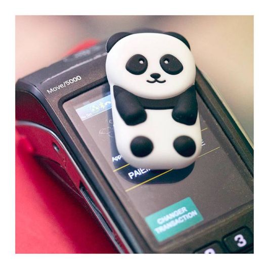 PORTE MONNAIE SANS CONTACT MONEY WALKIE PANDA 