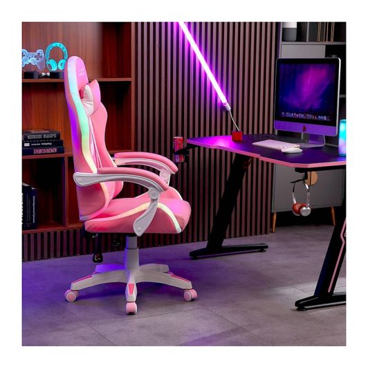 Bureaustoel Gaming AMSTRAD Sakura LED