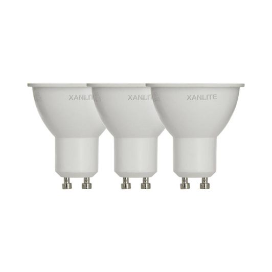 Lot de 3 ampoules XANLITE GU10  45LM 3000K