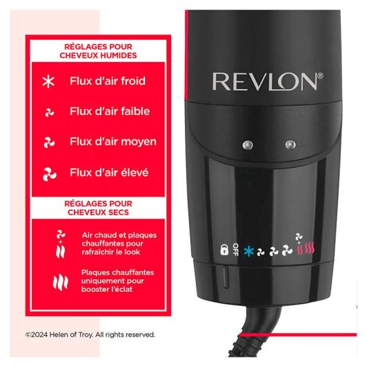 REVLON AIR STRAIGHT Droog- en stijltang