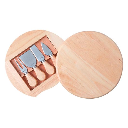 Draaiende kaasplank + accessoires