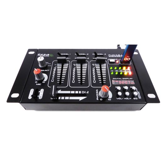 Mengtafel IBIZA DJ21USB-BT