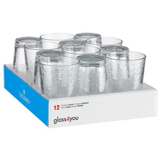 Pack met 12 glazen 