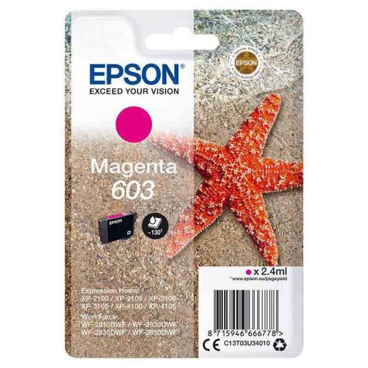 INKT EPSON T03U3 Etoile Magenta