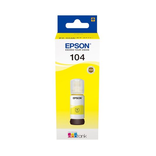 INKT EPSON T104 Ecotank Geel 