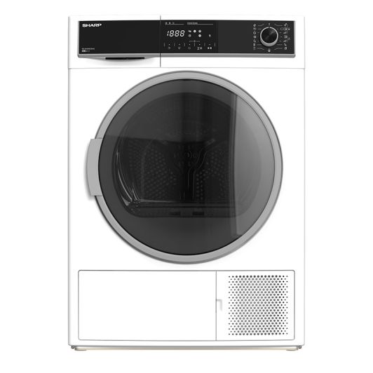 SHARP KD-HHH9S7EW2 Droogkast cond. + warmtepomp 9Kg