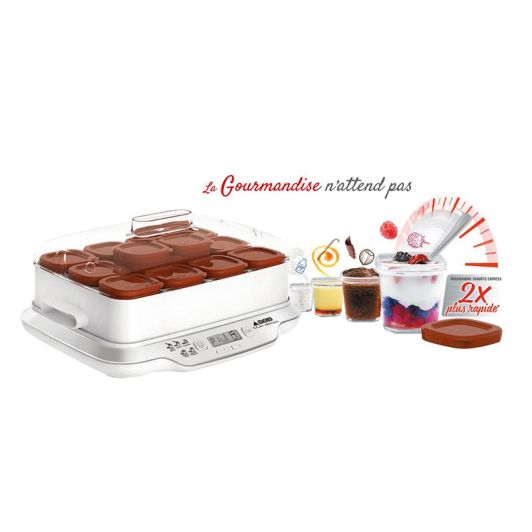 Yoghurtmaker SEB YG661A00 MULTIDELICES 12 POTS
