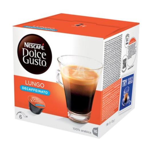 Capsules DOLCE GUSTO Lungo Déca