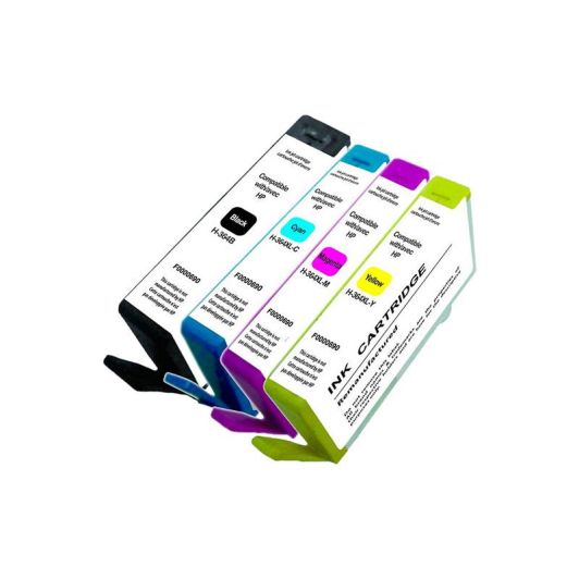 Compatibele inktcartridge ELECTRO DEPOT  HP H364 pack zwart en kleuren