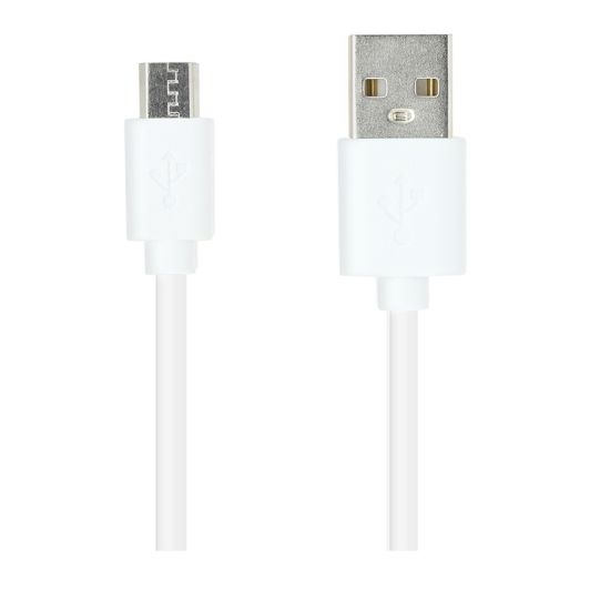 Kabel HIGH ONE 1m Wit PVC Micro USB