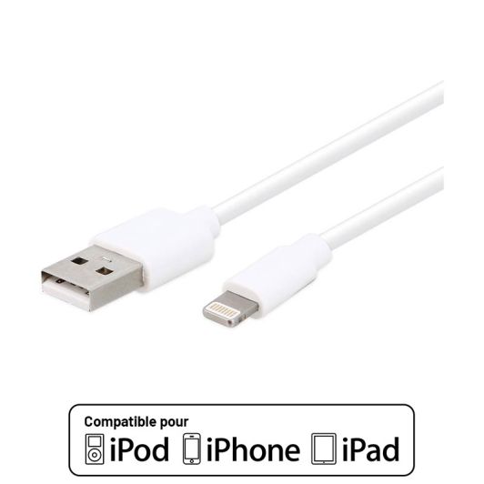 Kabel EDENWOOD LIGHTNING 2,5M wit MFI