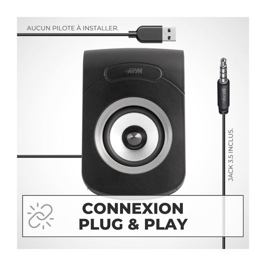 SPEAKER APM BEDRAAD USB 2.0