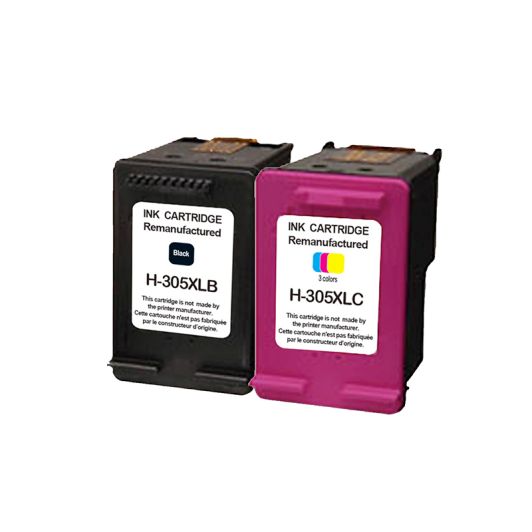 Inkt Cartridge ELECTRO DEPOT compatibel HP H305xl zwart en kleur