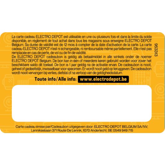Geschenkbon 50 euro