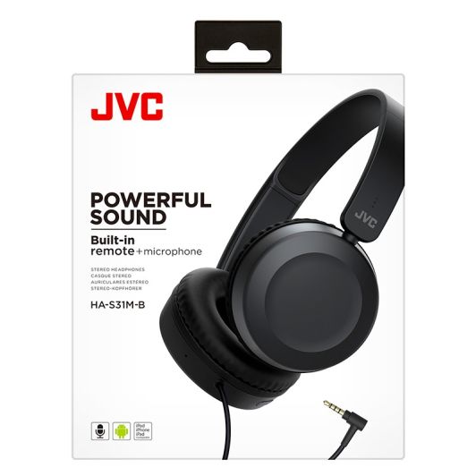 Draadloze hoofdtelefoon JVC HA-S31M-B-EX