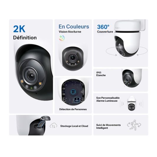 Bewakingscamera TAPO C510W EXT MOTO FIL