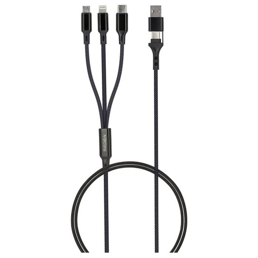 Oplaadkabel SEDEA 3 in 1 usb c naar usb c light