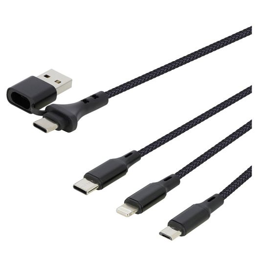Oplaadkabel SEDEA 3 in 1 usb c naar usb c light