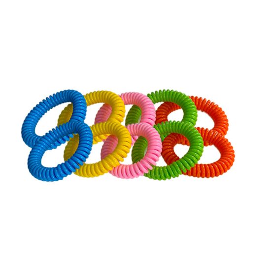 Bracelets citronnelle anti-moustiques x10