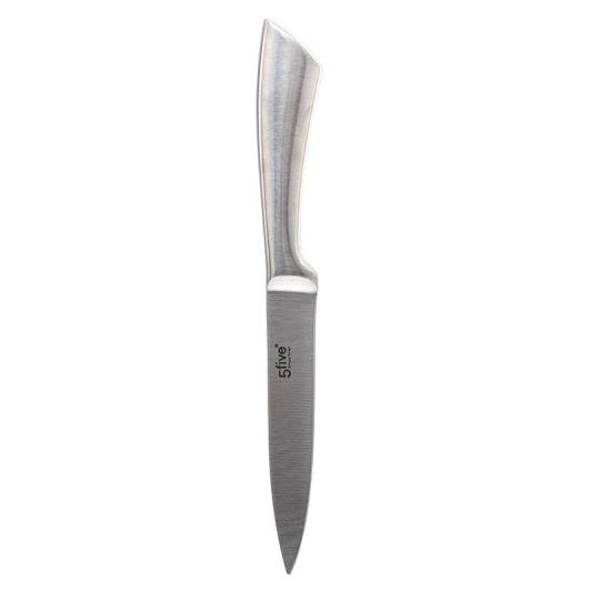 Bloc 5 couteaux + ciseaux inox