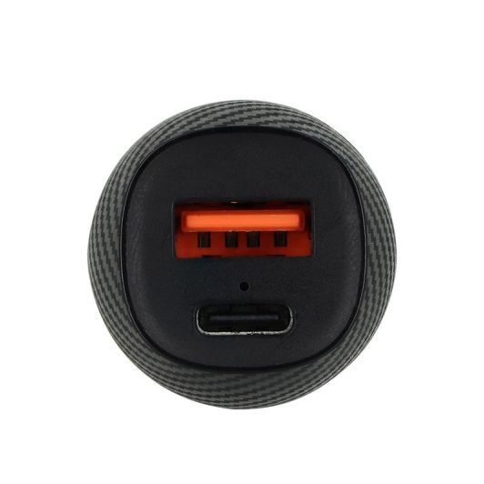 51W EDENWOOD usb A en usb C sigarettenaansteker oplader ZWART