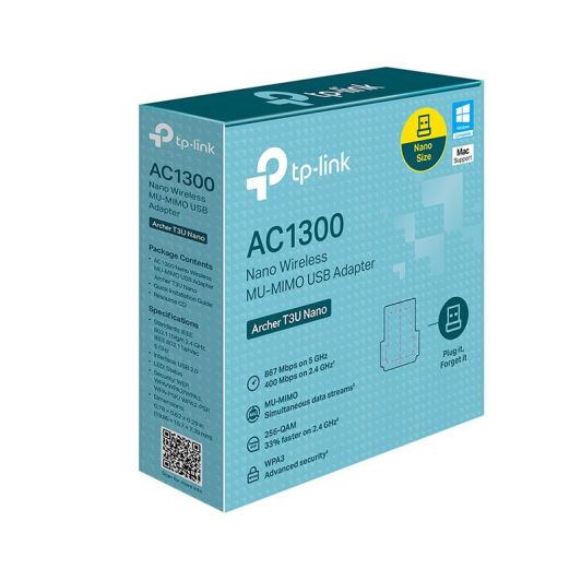 Sleutel TPLINK Wifi 1300 T3u Nano