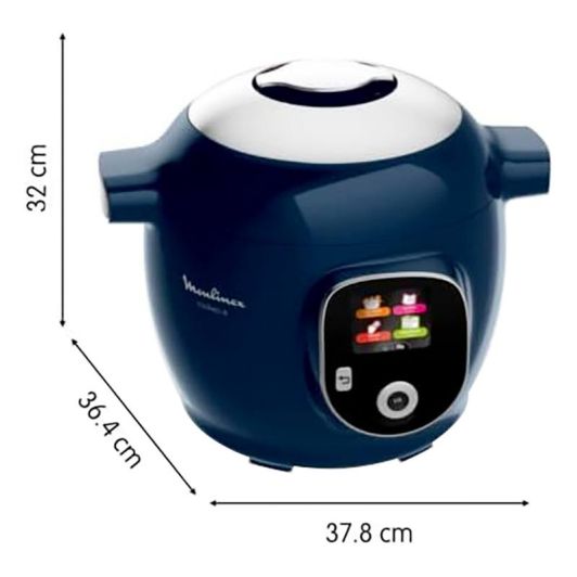 Koker MOULINEX COOKEO 150 recepten met schiller CE85F410BE