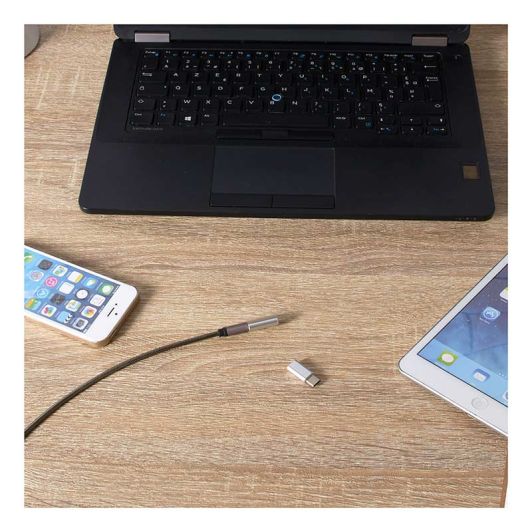 ADAPTER LIGHTNING EN MICRO-USB NAAR USB-C