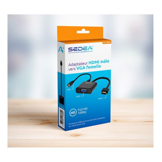 Adapter SEDEA HDMI/VGA