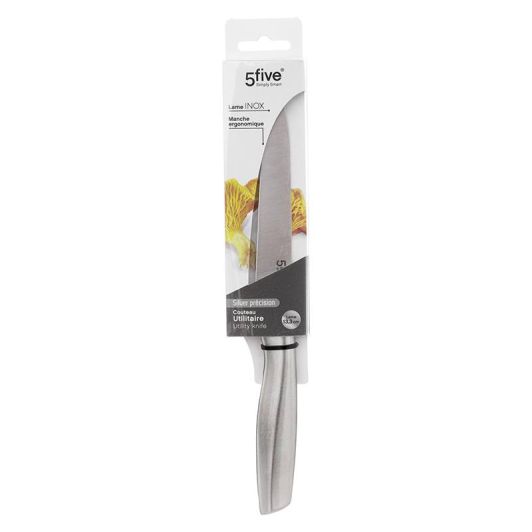 Couteau utilitaire inox lame 13cm