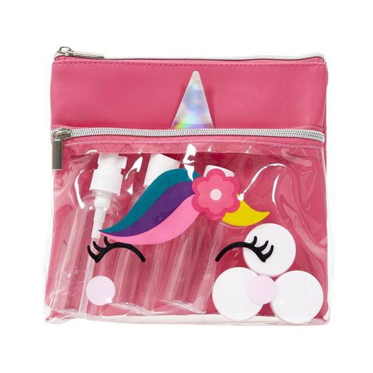 Trousse de voyage avec flacons