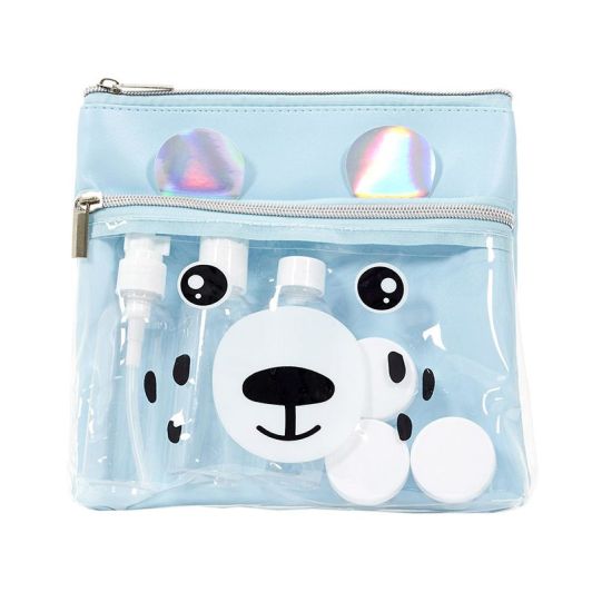 Trousse de voyage avec flacons