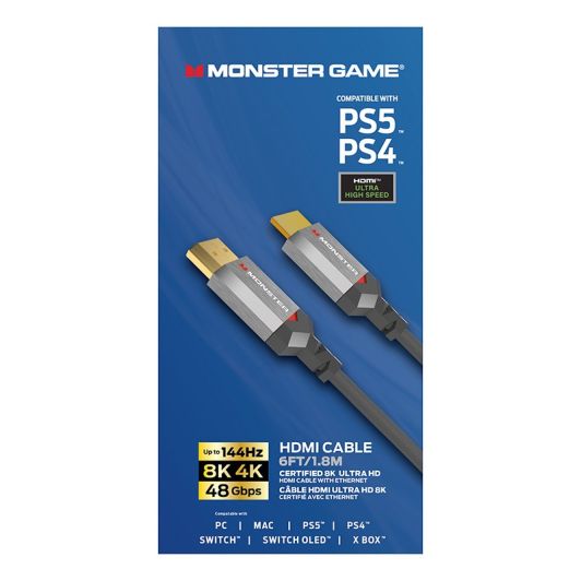 HDMI Kabel MONSTER GAMING 8K HDR 48GBPS 1,8M