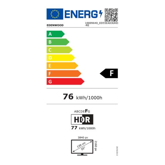 EDENWOOD ED55EA03UHD-RE - TV 55