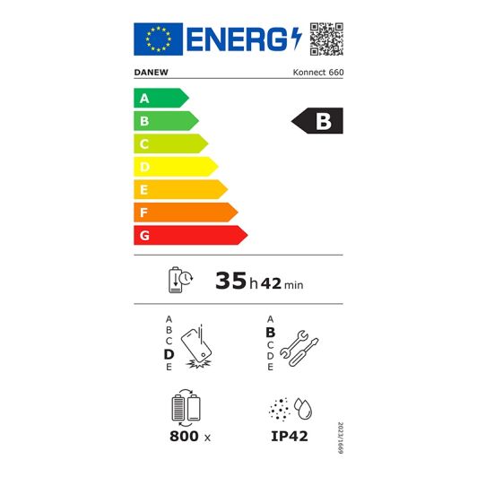 Smartphone DANEW Konnect 660 32Go 4G Bleu