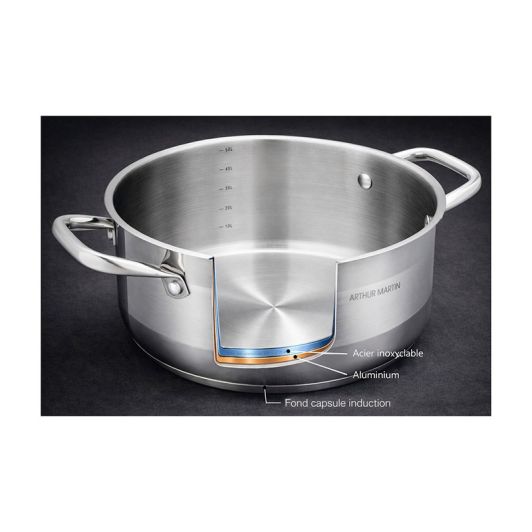 Faitout ARTHUR MARTIN 26cm inox