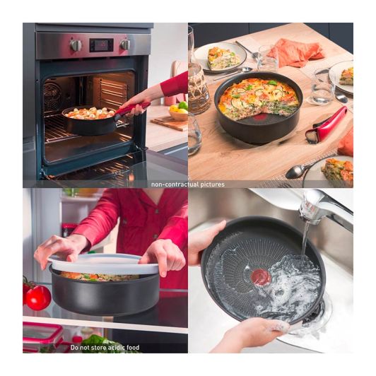 Batterie de cuisine 10 pièces TEFAL simply cook 