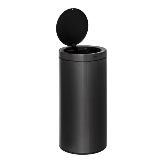 Poubelle Sensor métal 40L carbone