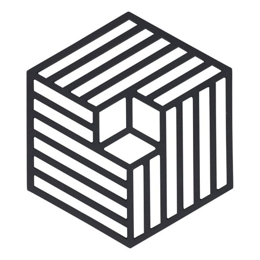Siliconen onderzetter geometrische vormen